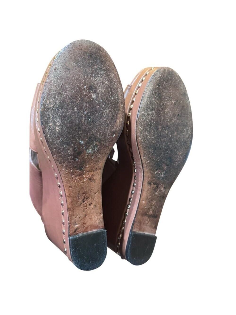 Coach Emily Wedge Slide Sandals in box - Picture 12 of 13